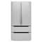 Koolmore Counter Depth 22.5 Cu.Ft French Door Refrigerator w/Automatic Ice Maker, Deep Freezer RERFDSS-22C - alternate 4